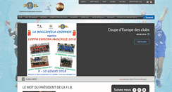 Desktop Screenshot of fiboules.org